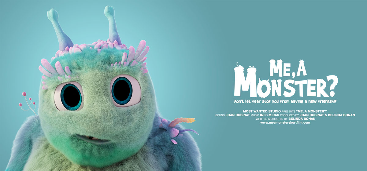 Me A Monster Short Movie in Blender 3D