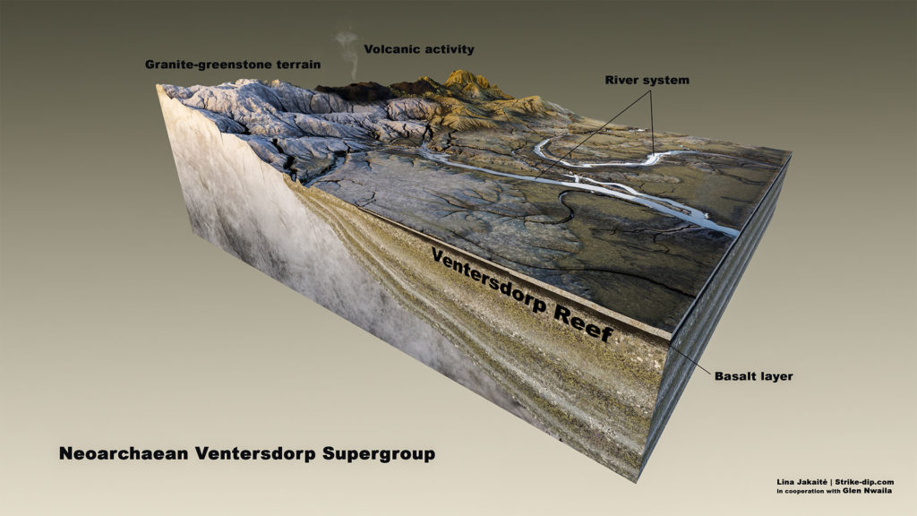 the gold deposition environments in the Witwatersrand area, South Africa