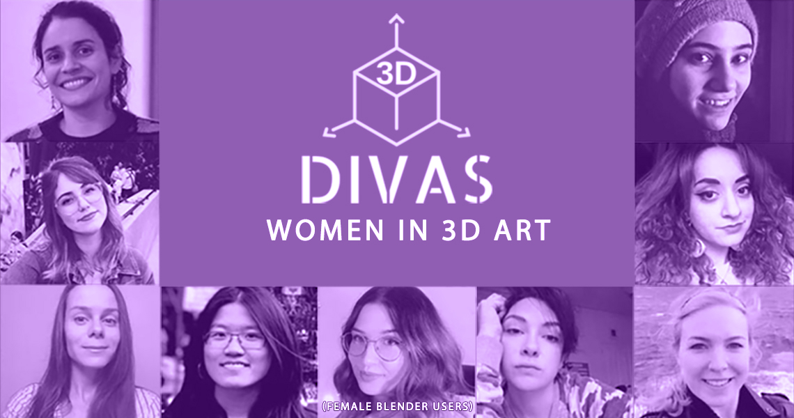 3D.DIVAS – Women in 3D Art - Blender users