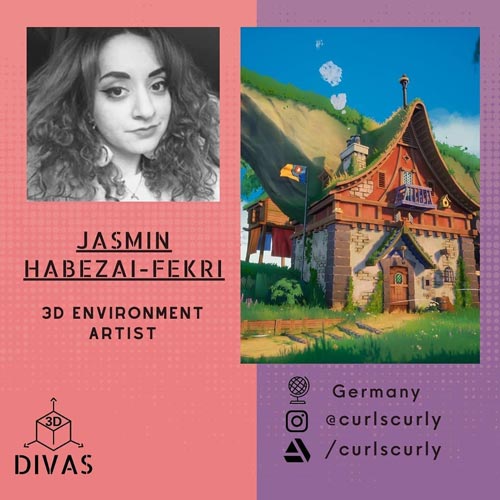 Jasmin-Habezai-Fekri - Blender 3D