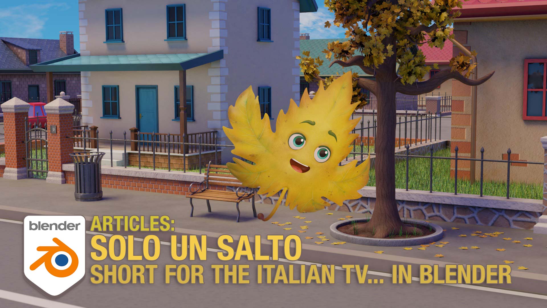 Short Movie for the Italian TV... in Blender - 3D Blendered
