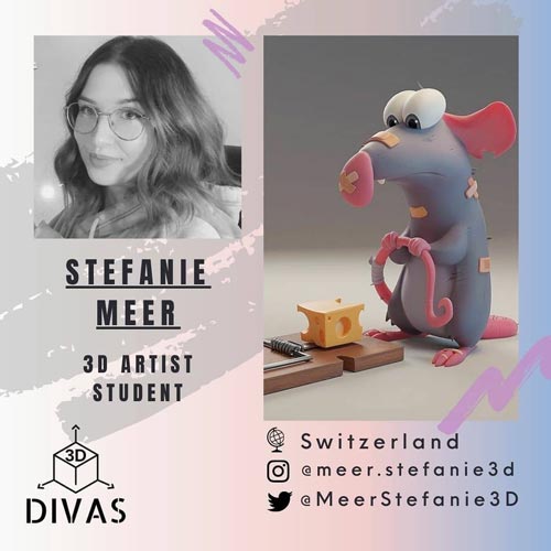 Stefanie Meer 3D.Divas - Women in 3D Art