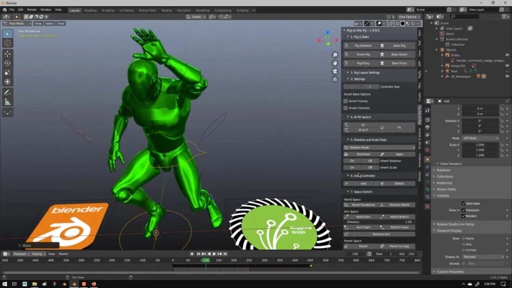 The Rigging Dojo - Blender 3D from Maya