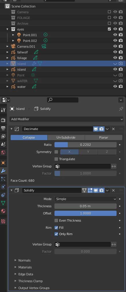 Blender 3D Grease Pencil process Workflow - 05