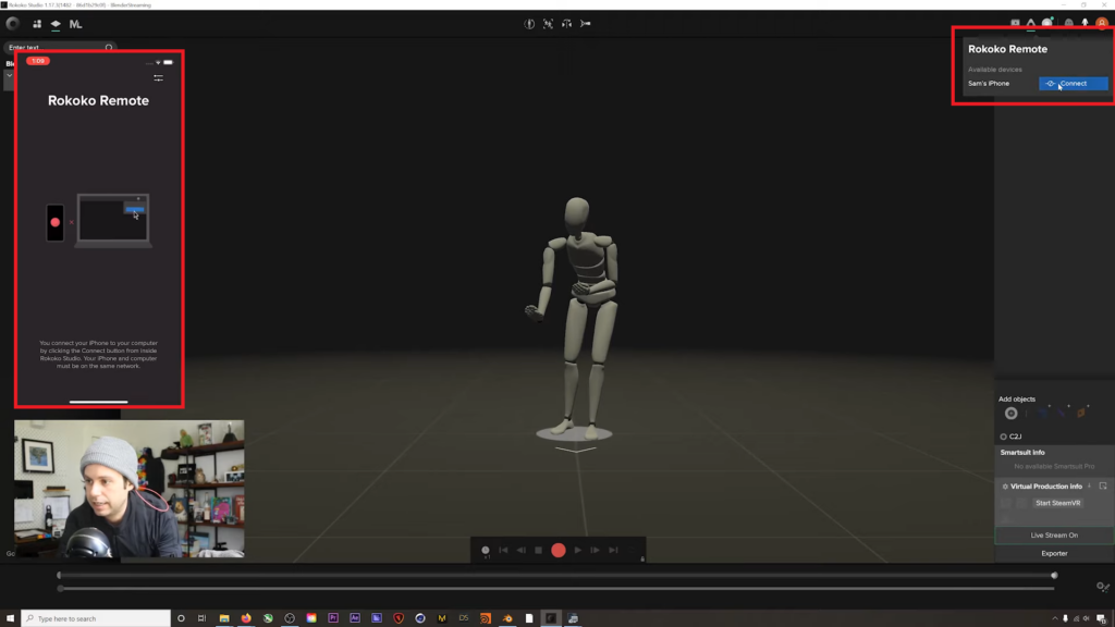 Motion Capture in Blender