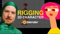Rigging 2D Character in Blender