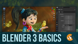 BLENDER 3 BASICS: Intro to Blender 3.0 by CG Cookie