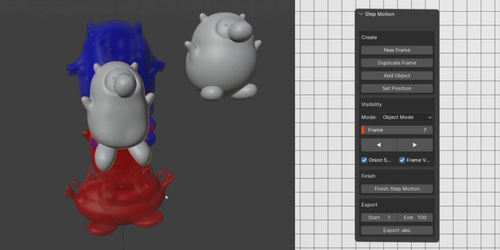Stop motion in Blender Preview by Yonk