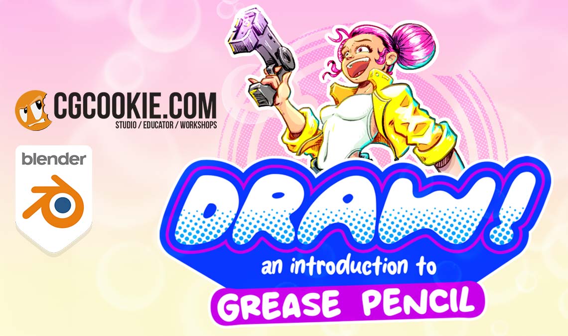 DRAW! An Introduction to Blender's Grease Pencil course of Blender
