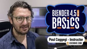 Course review Blender Basics Blender 4.5 LTS by Paul Caggegi
