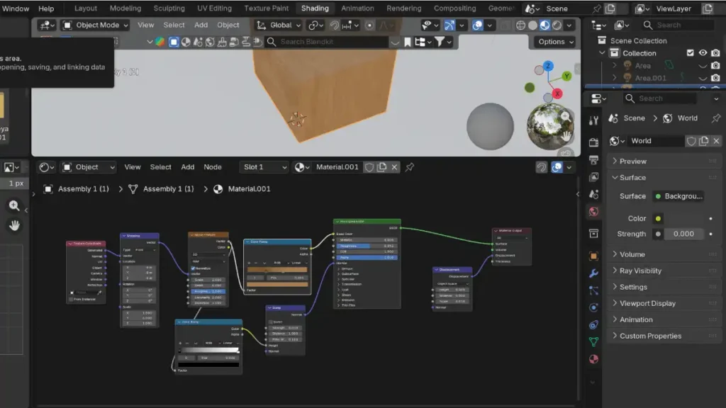 Realistic product visually using Onshape and Blender
